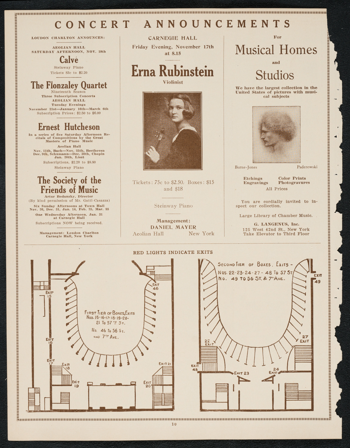 Symphony Concert for Young People, November 11, 1922, program page 10
