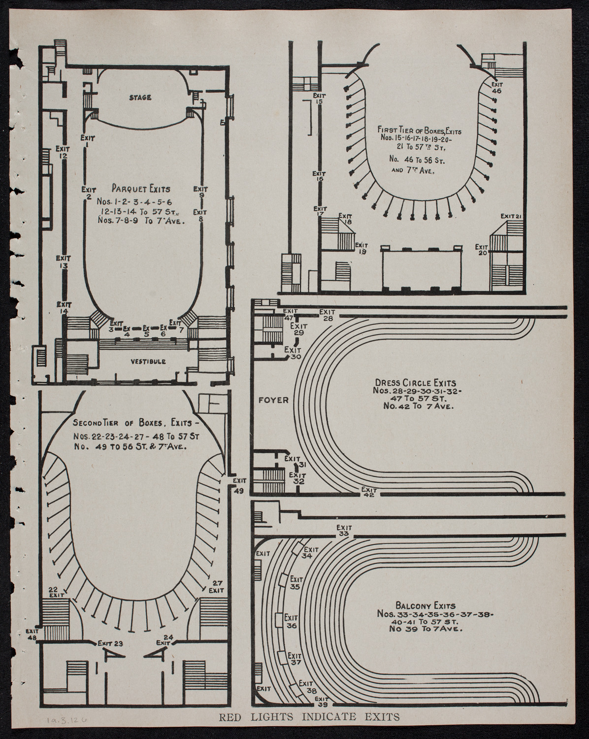 New York Philharmonic, March 1, 1912, program page 11