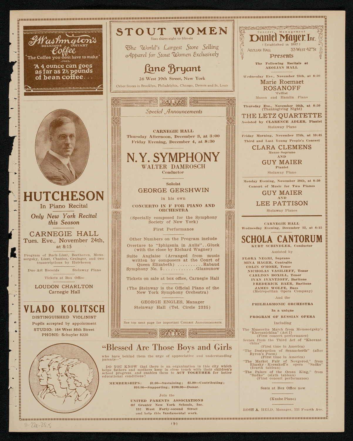 Newman Traveltalks: Berlin and Germany, November 22, 1925, program page 9