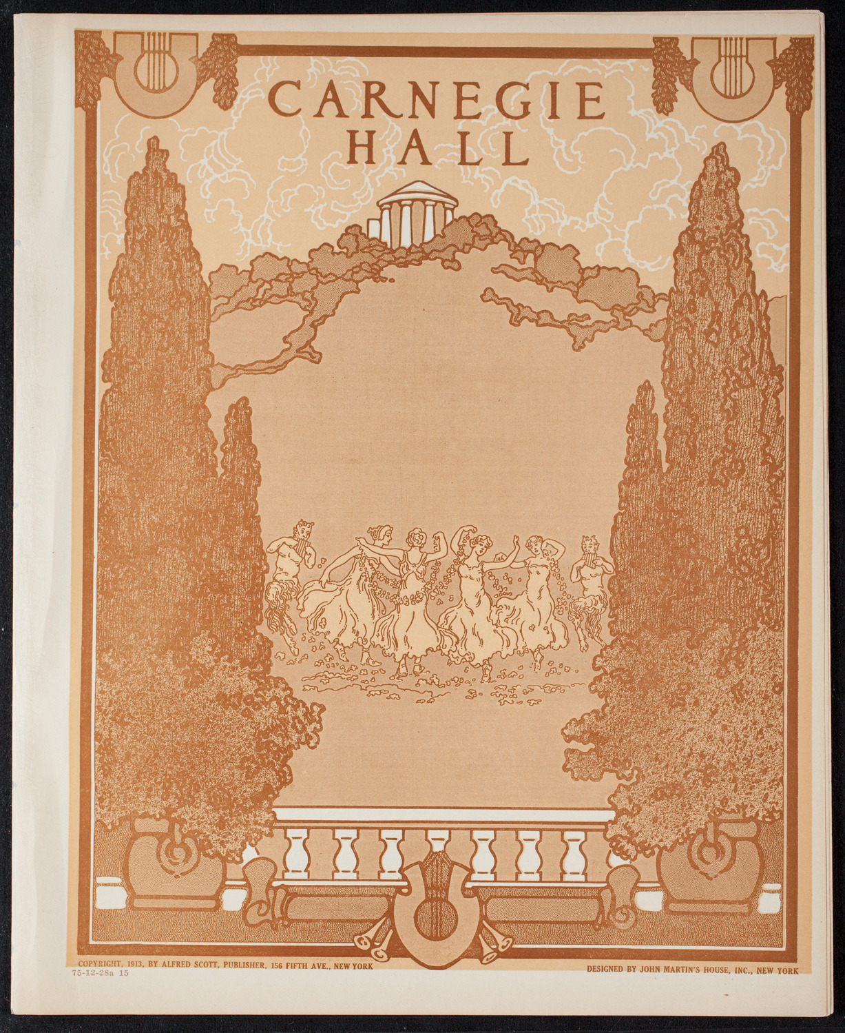 Oratorio Society of New York, December 28, 1915, program page 1