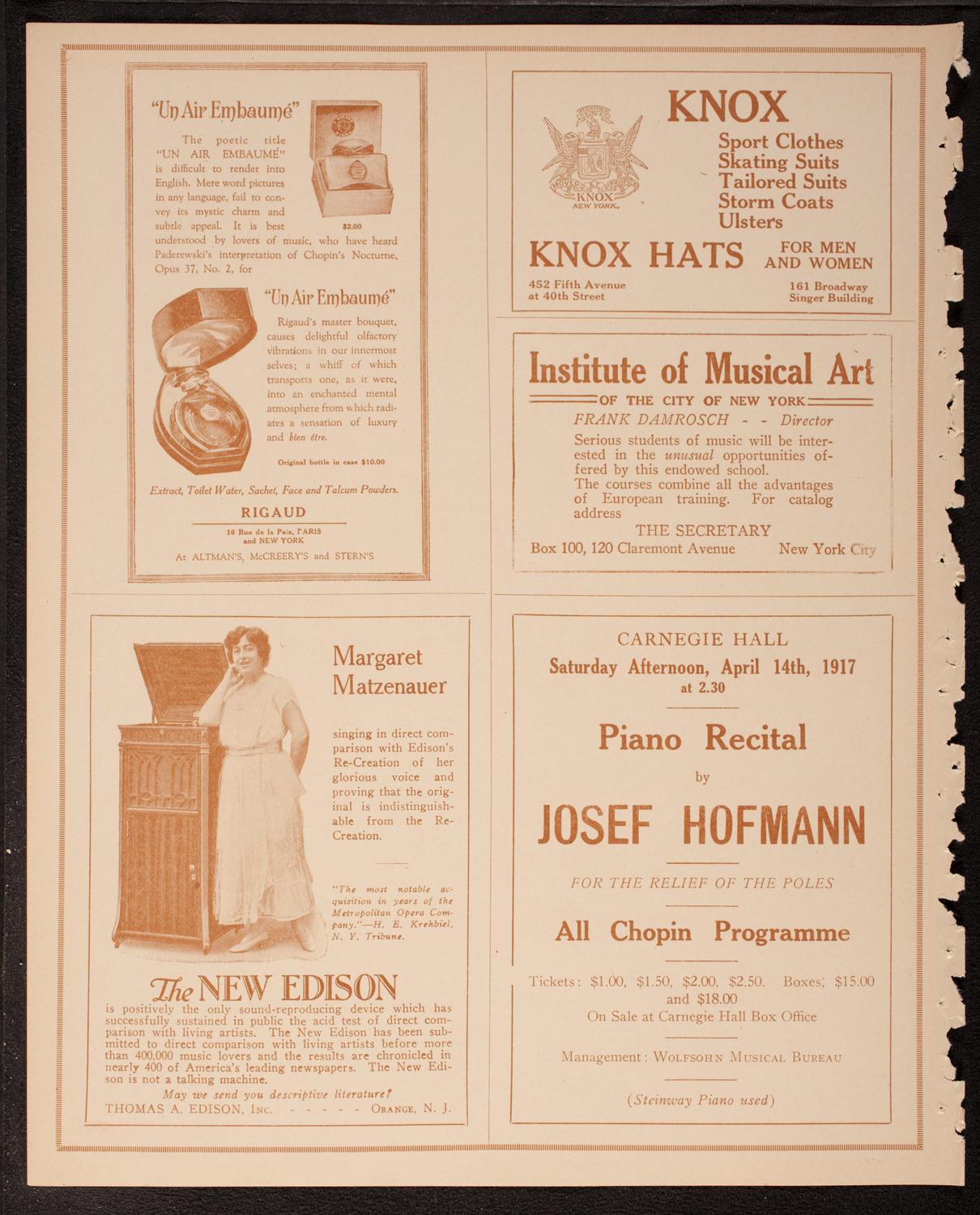 Newman Traveltalks: Hawaii and Manila, April 1, 1917, program page 2