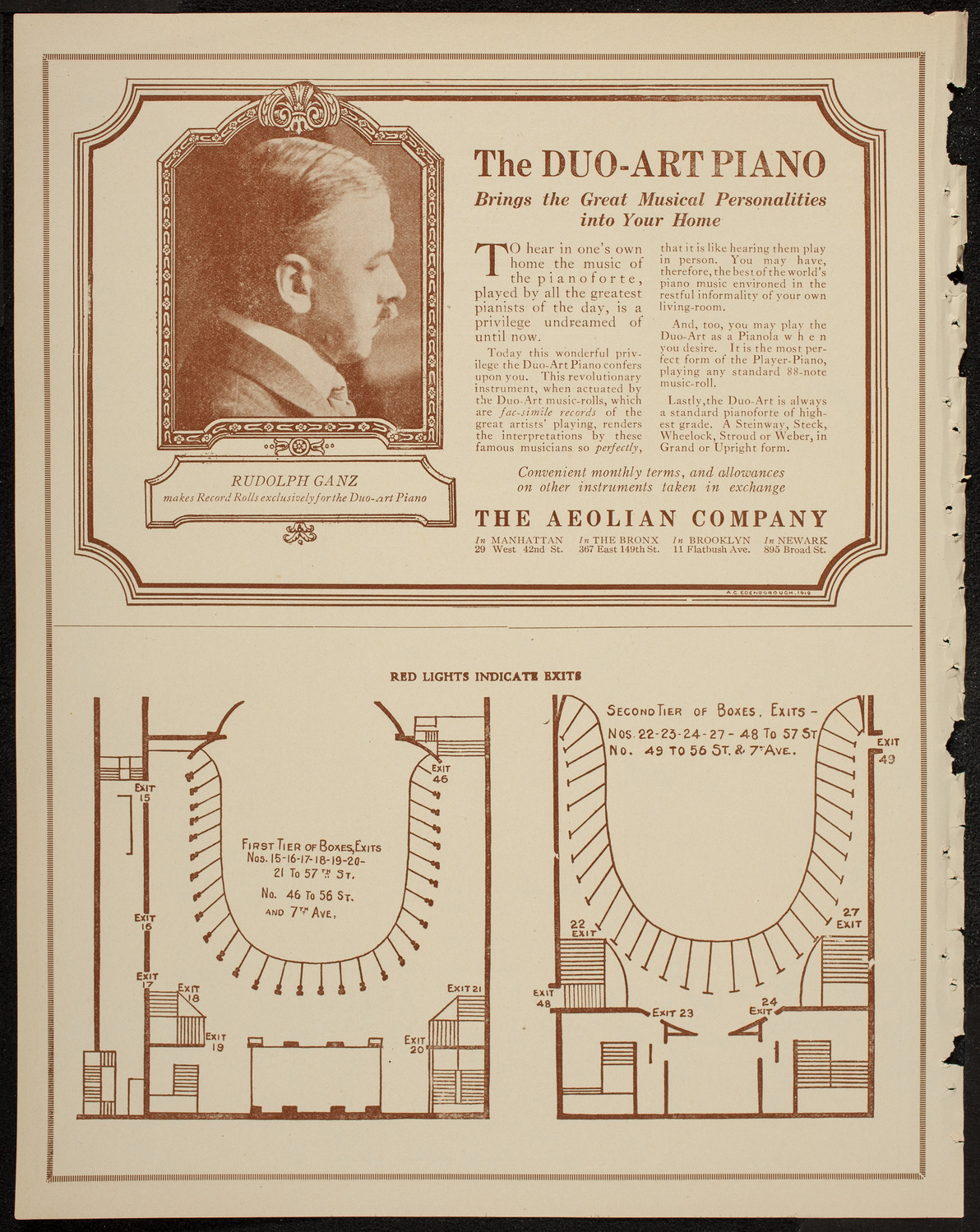 Lecture by Captain Bruce Bairnsfather, January 16, 1920, program page 10