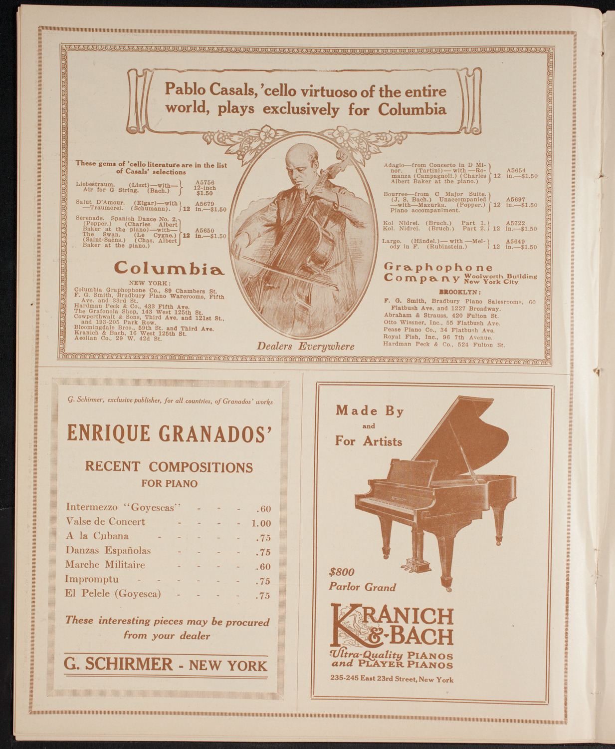 Symphony Concert for Young People, March 11, 1916, program page 6
