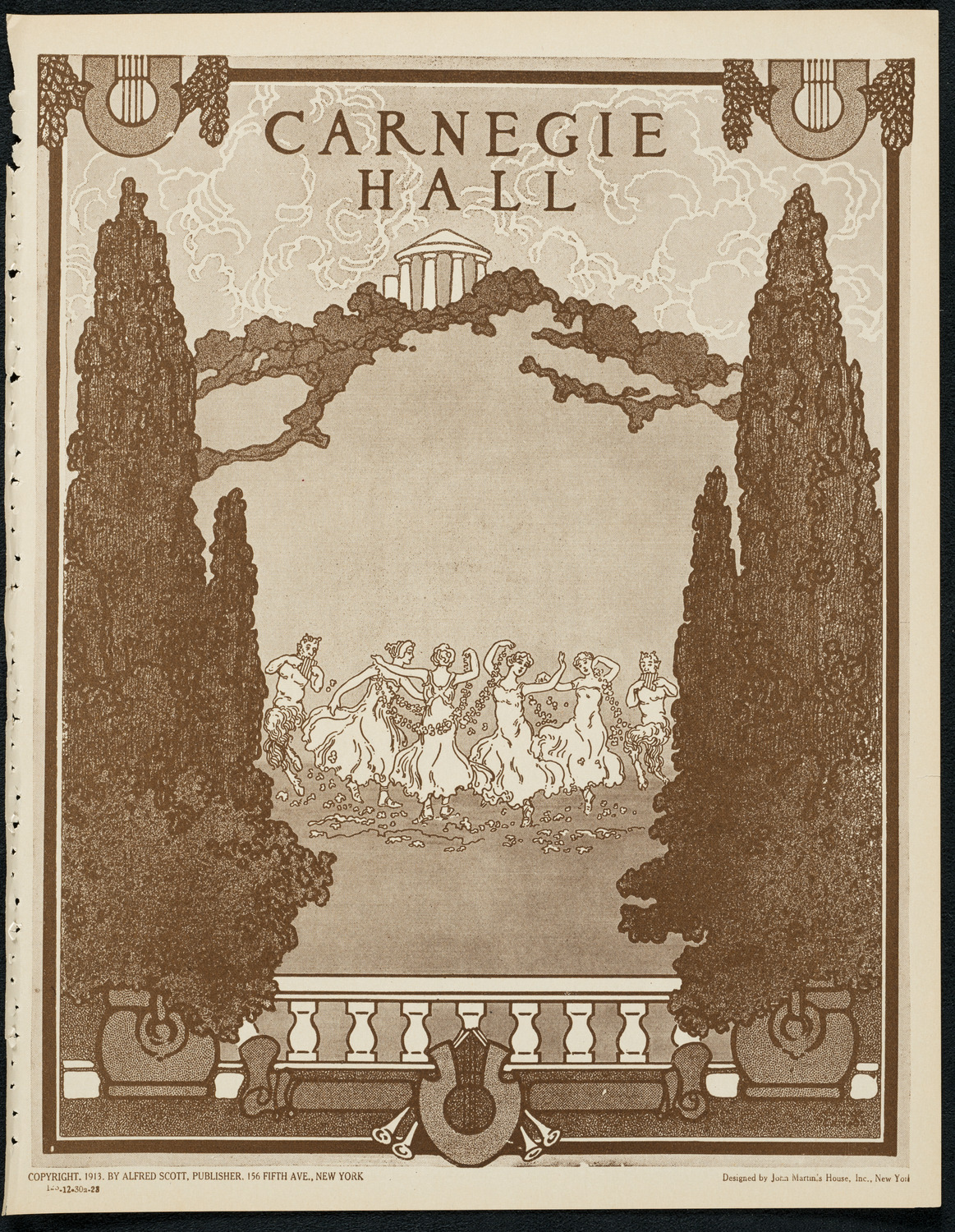 New York Philharmonic, December 30, 1923, program page 1