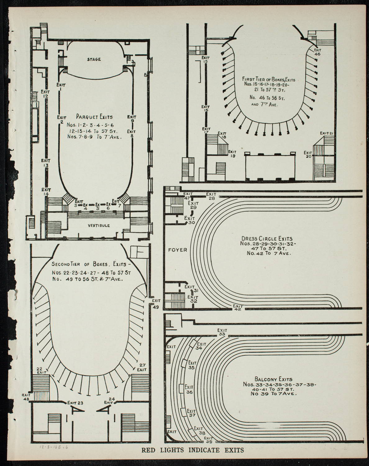 Great Imperial Russian Court Balalaika Orchestra, December 3, 1910, program page 11