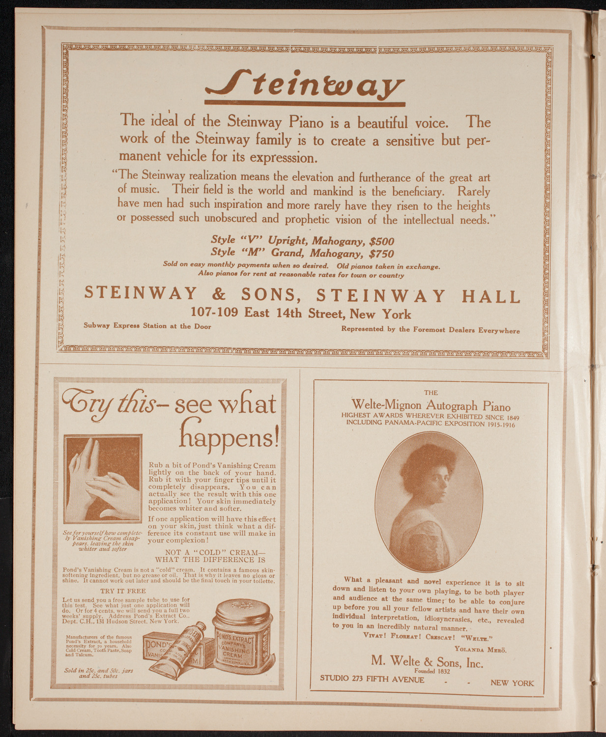 Russian Symphony Society of New York, March 18, 1916, program page 4