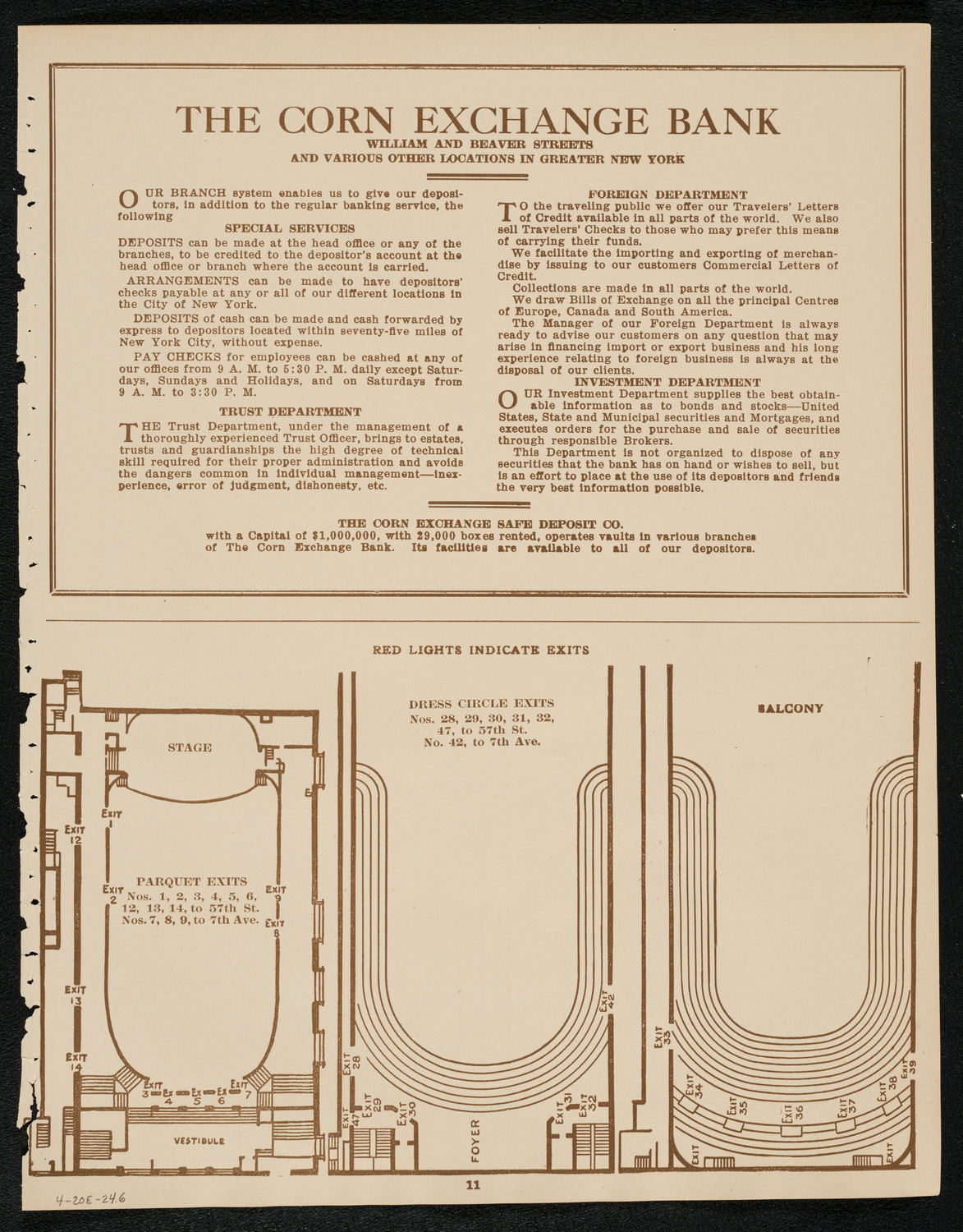 Ina Bourskaya and Rudolph Polk, April 20, 1924, program page 11