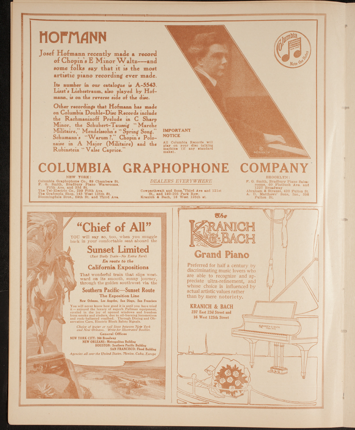 Burton Holmes Travelogue: Ireland, January 31, 1915, program page 6