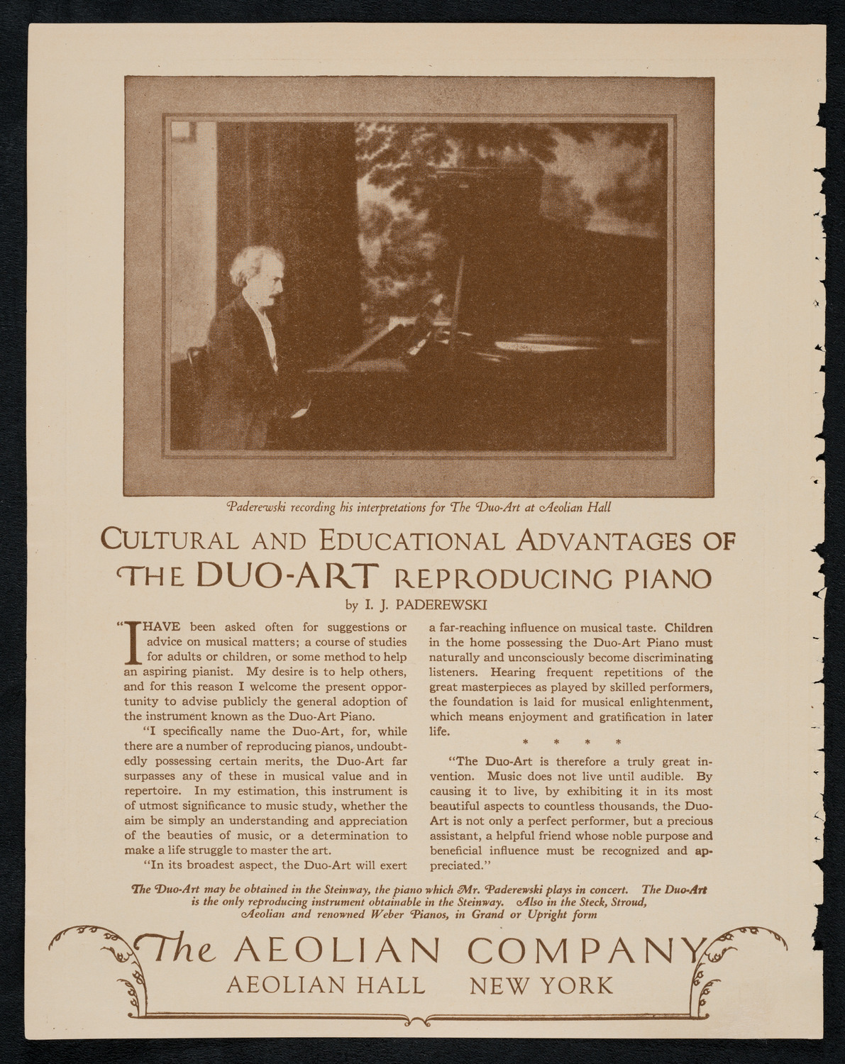 New York Philharmonic, March 25, 1923, program page 2