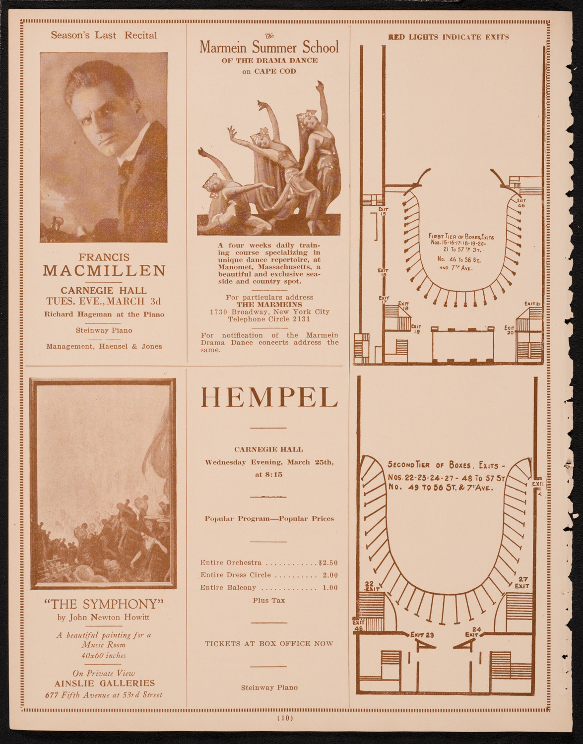 Symphony Concert for Young People, February 28, 1925, program page 10