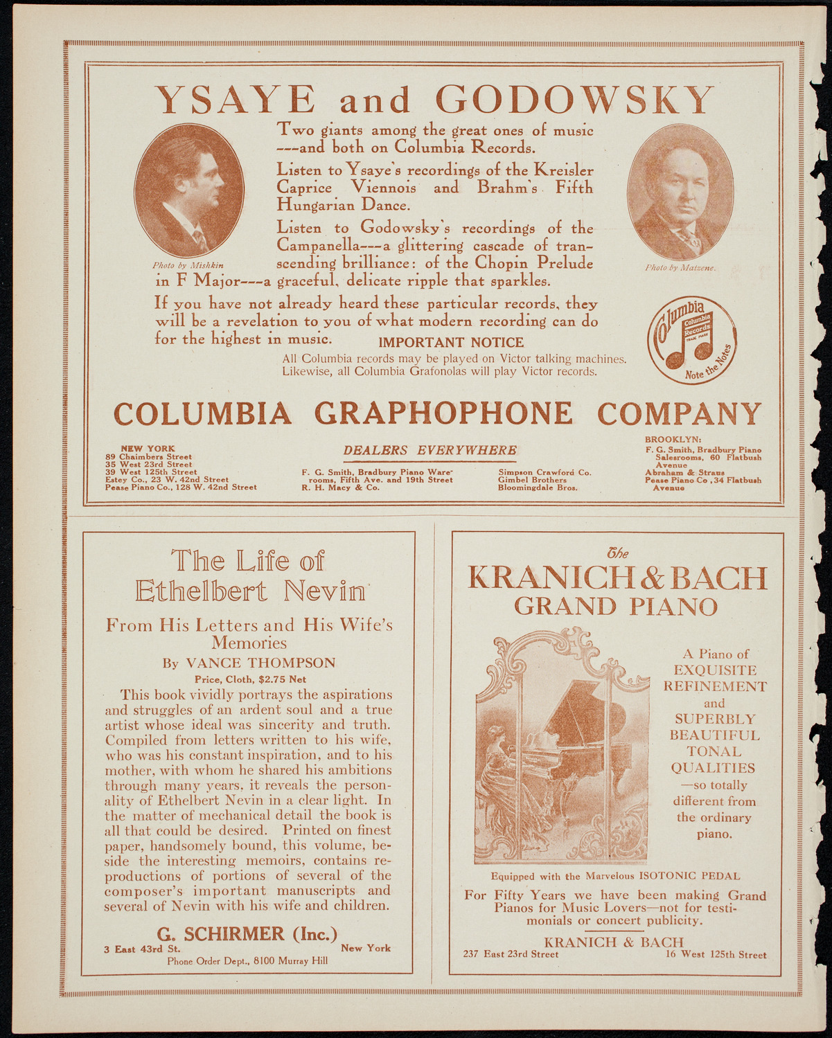 Burton Holmes Travelogue: The New Manila, January 12, 1914, program page 6