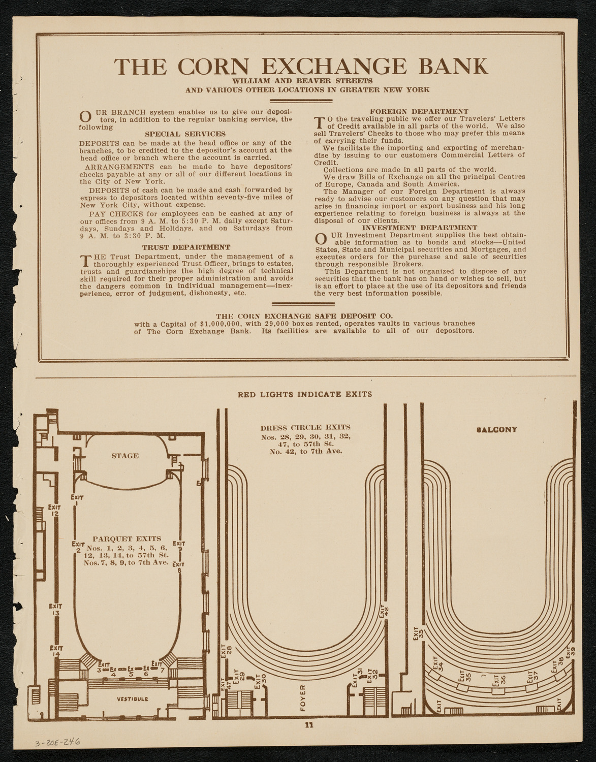 New York Philharmonic, March 20, 1924, program page 11