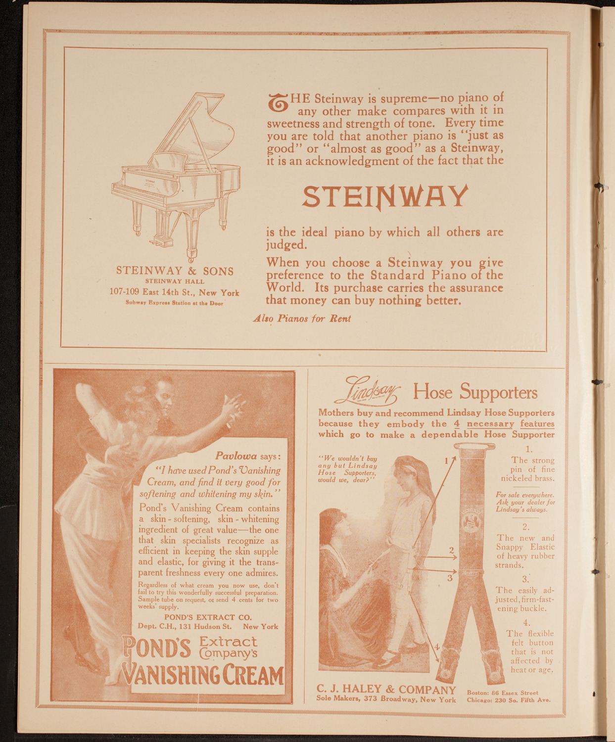 Elmendorf Lecture: Norway, December 13, 1914, program page 4