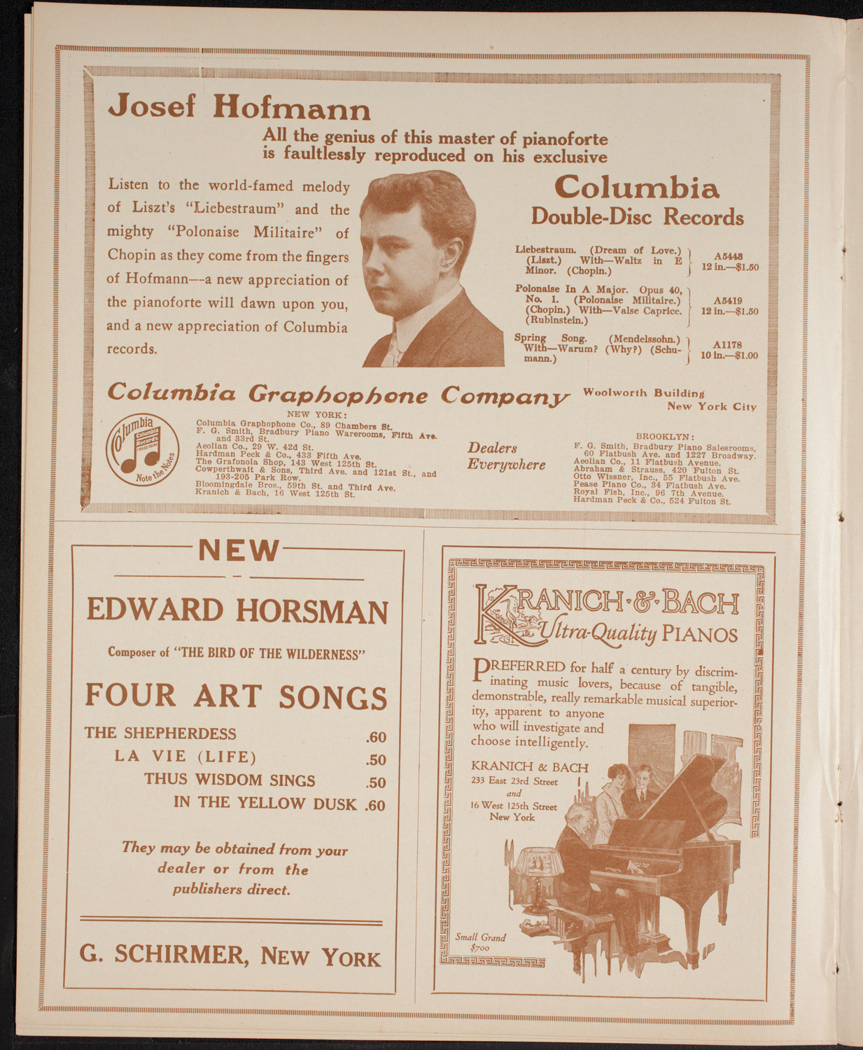 Newman Traveltalks: Argentina, March 5, 1916, program page 6