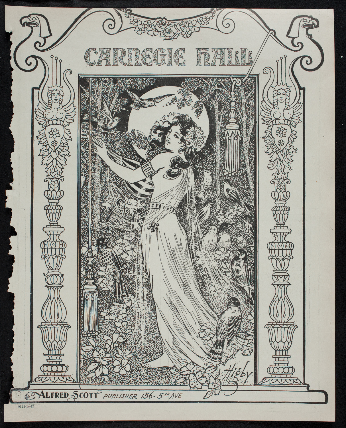 Newman Traveltalks: Switzerland, December 1, 1912, program page 1