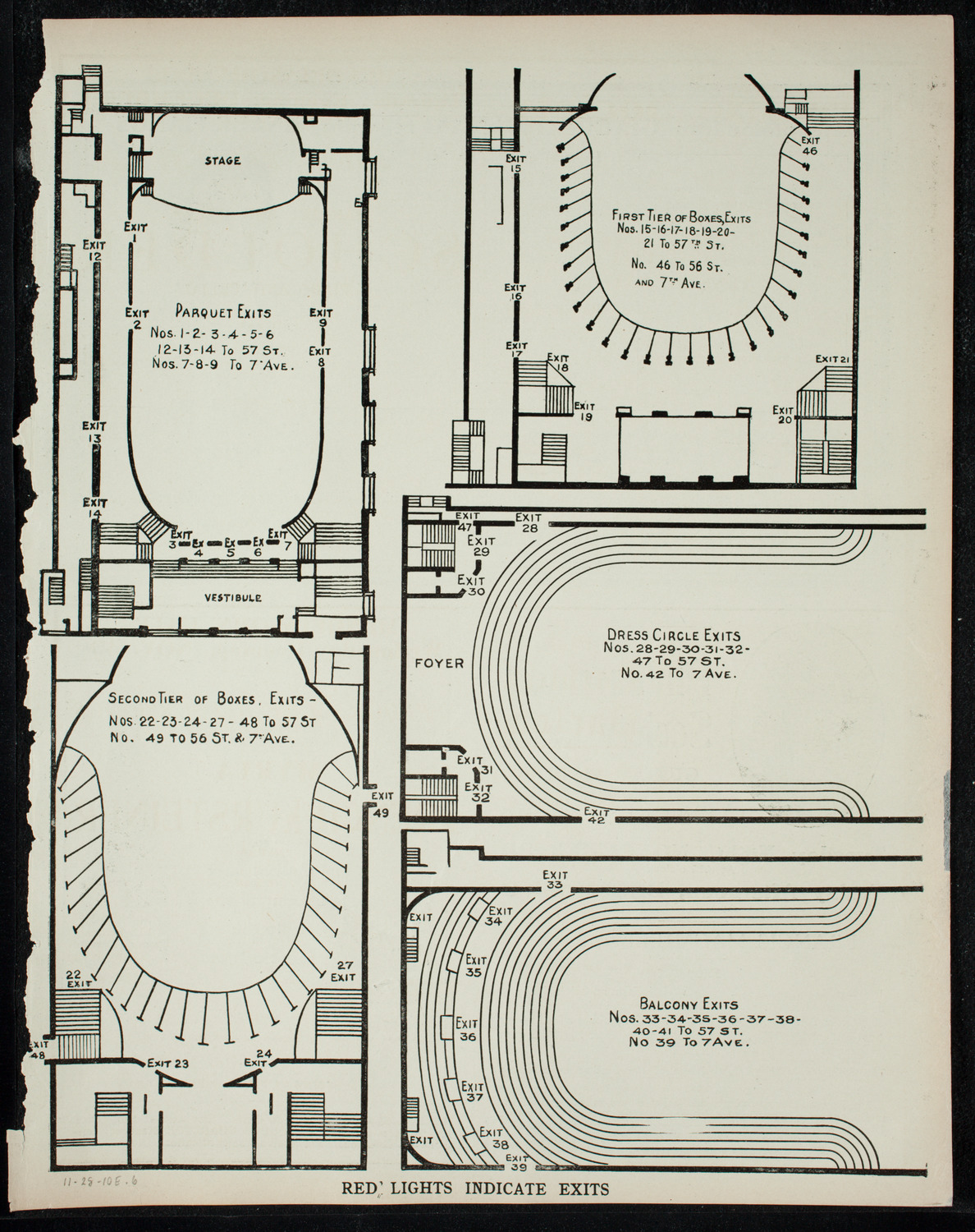 Great Imperial Russian Court Balalaika Orchestra, November 28, 1910, program page 11