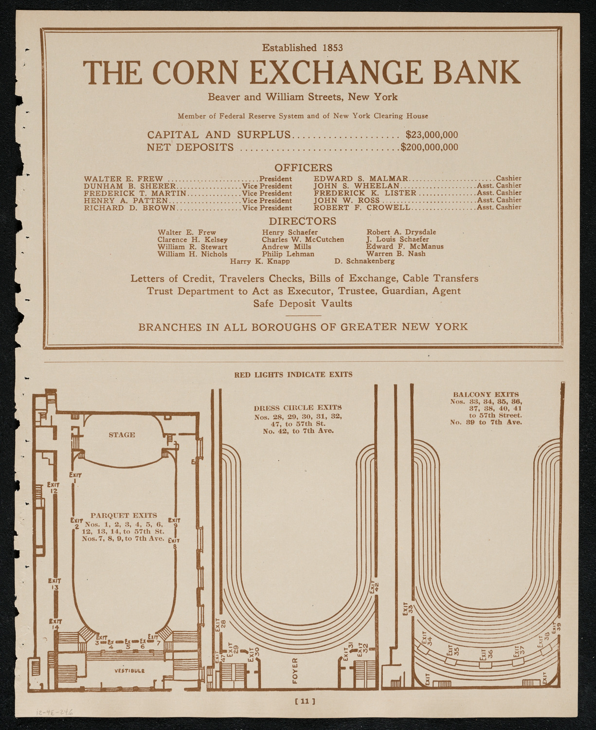 New York Philharmonic, December 4, 1924, program page 11