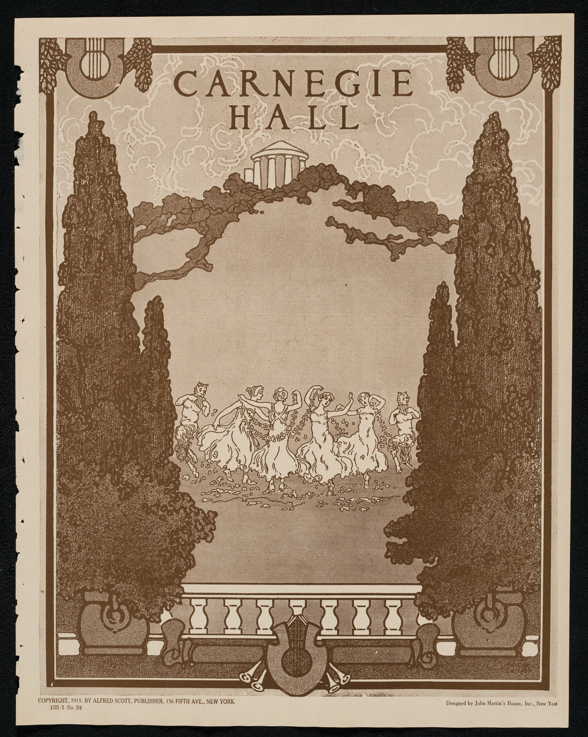 Boston Symphony Orchestra, January 5, 1924, program page 1