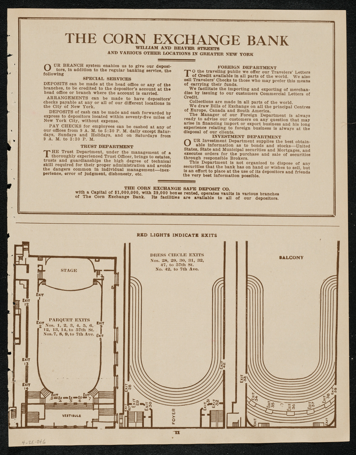 New York Philharmonic Students' Concert, April 2, 1924, program page 11