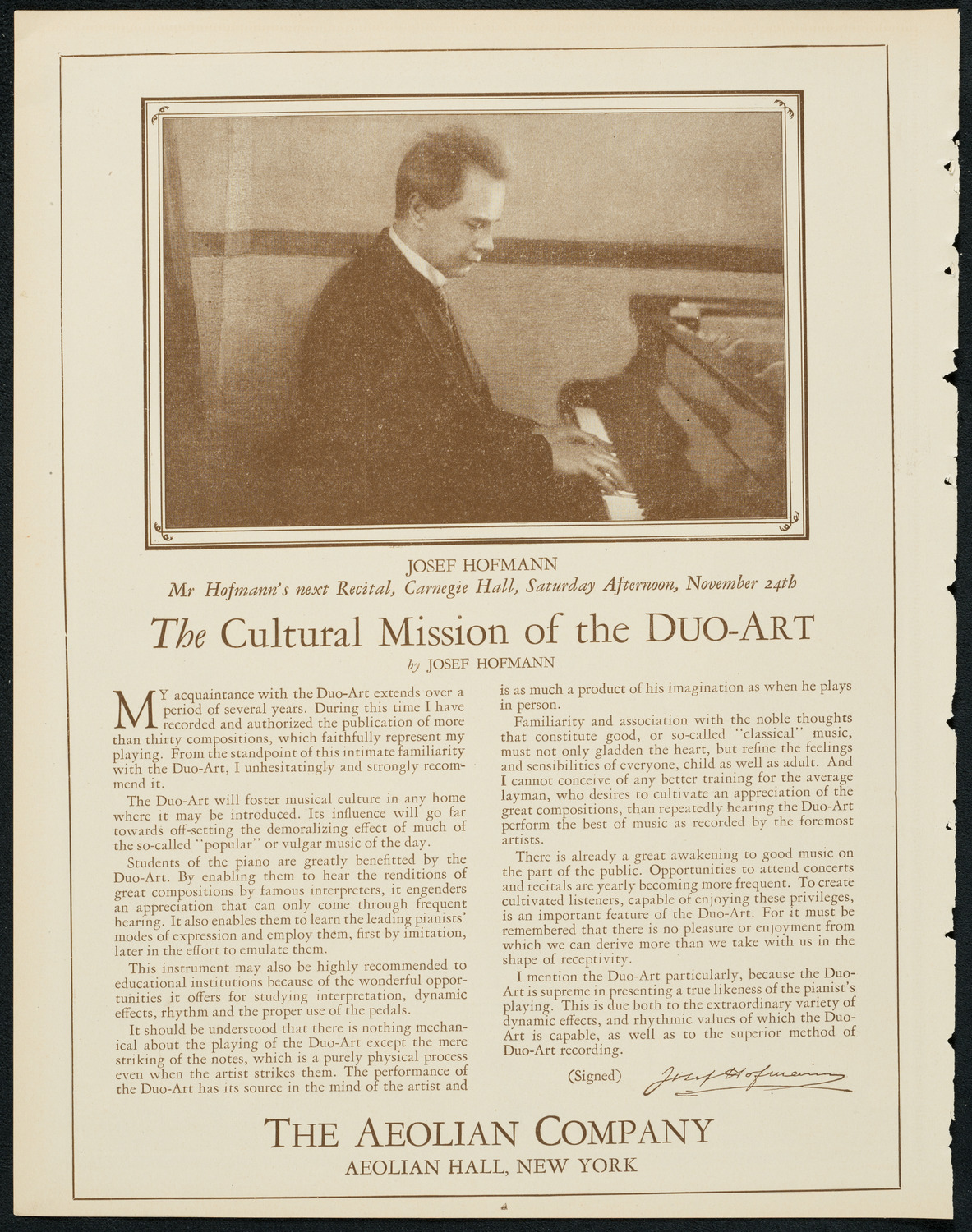 New York Symphony Orchestra: Beethoven Cycle, November 9, 1923, program page 2