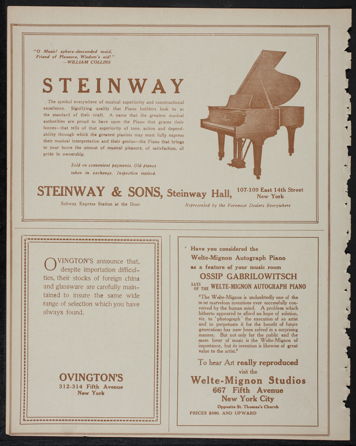 Burton Holmes Travelogue: The South Sea Islands, January 20, 1918, program page 4