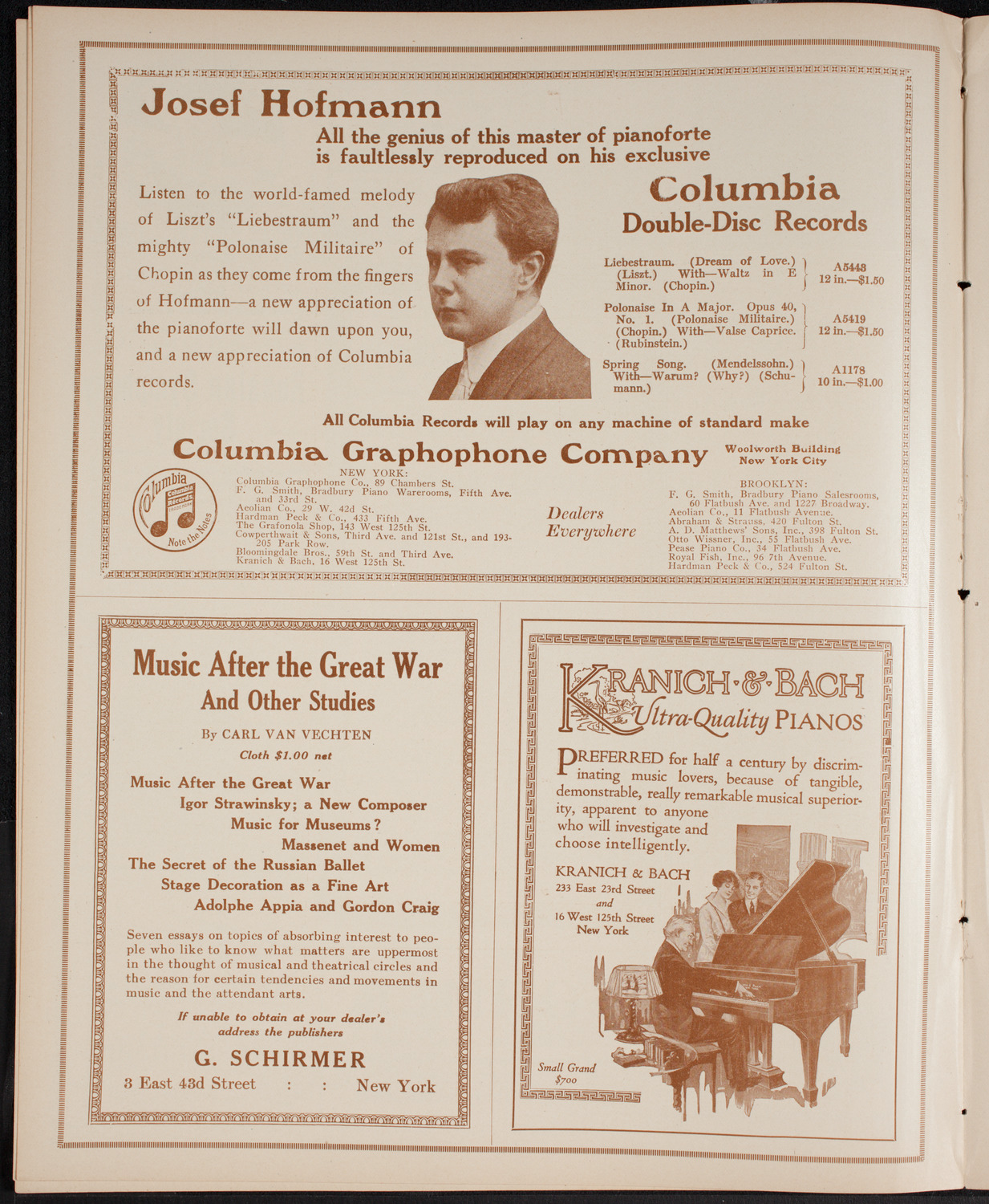 Lecture by Ellis Ashmead-Bartlett, January 7, 1916, program page 6