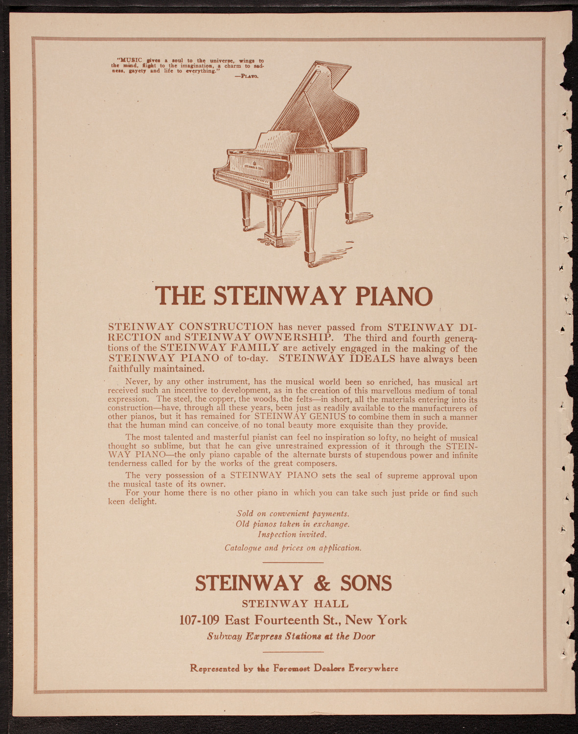 Newman Traveltalks: Poland Restored, December 7, 1919, program page 4