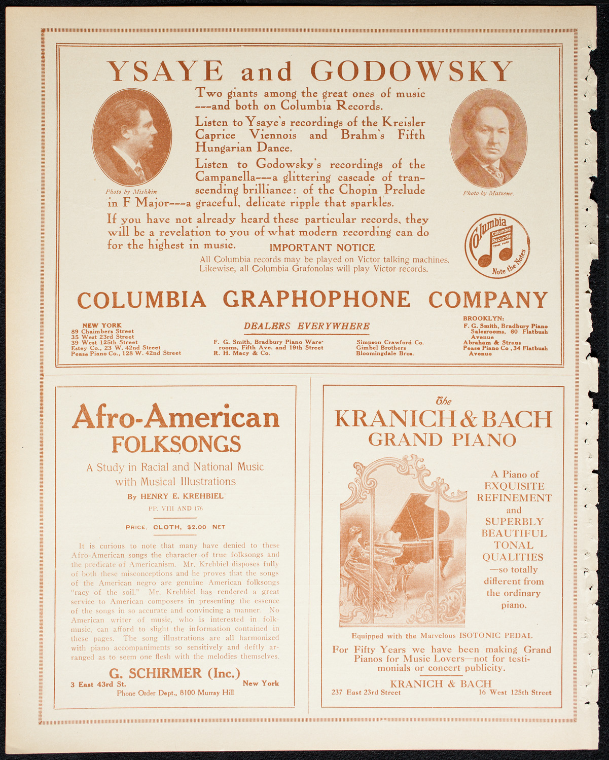 Burton Holmes Travelogue: China in 1913, February 2, 1914, program page 6