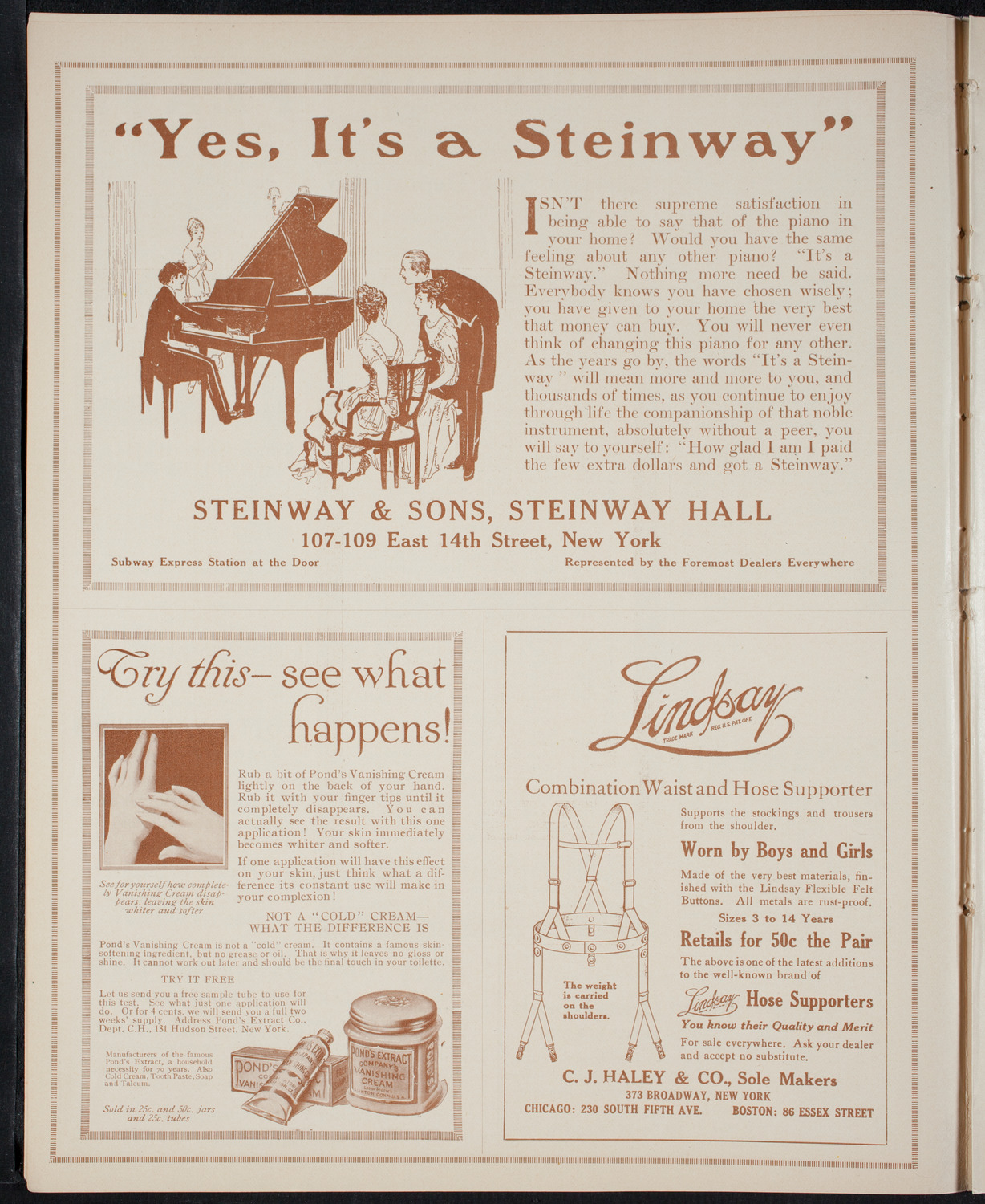 Fashion Show: "Yesterday or To-Morrow", October 9, 1915, program page 4