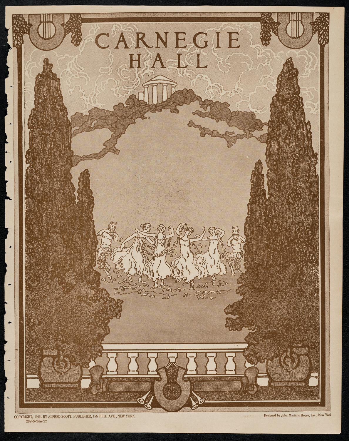 Kriens Symphony Club, May 20, 1922, program page 1