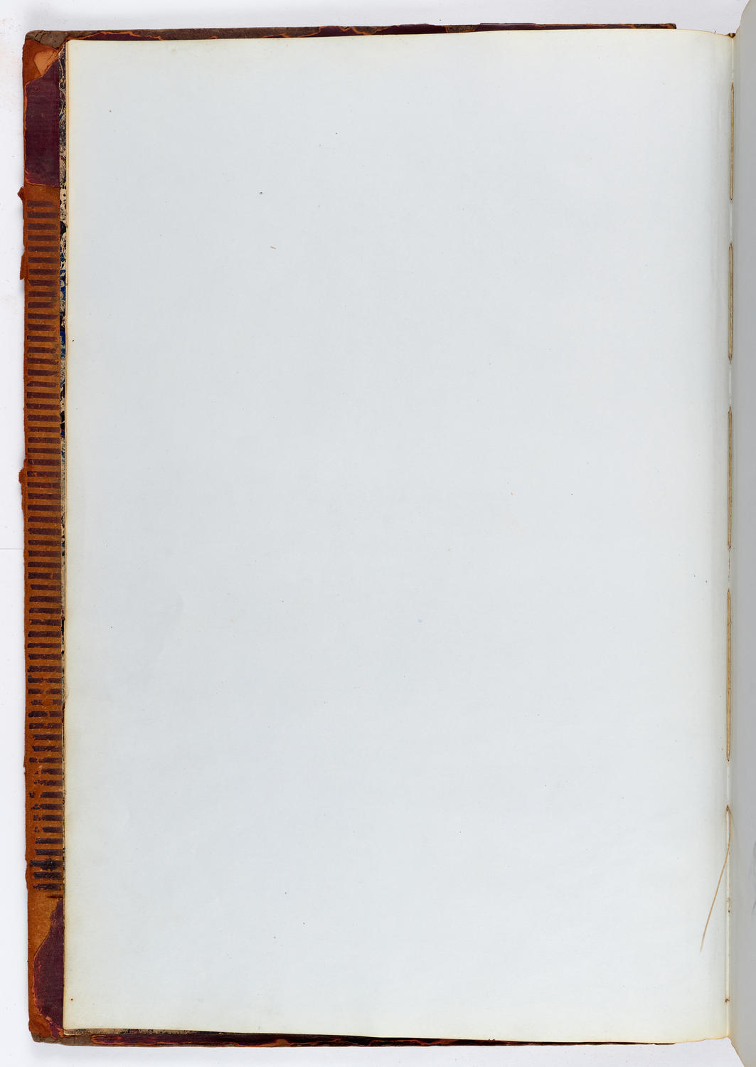Music Hall Accounting Ledger, volume 1, front endpaper 3