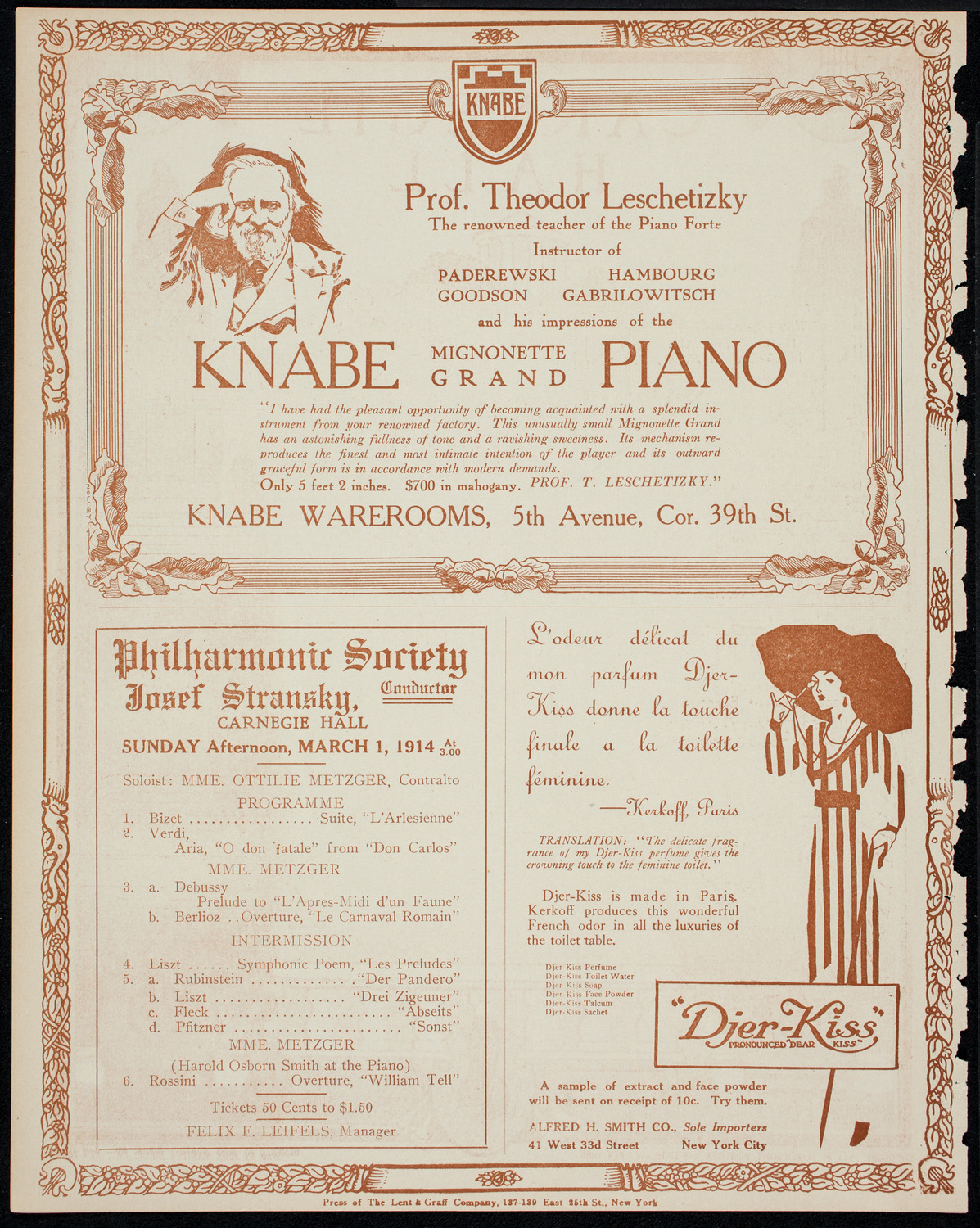 Symphony Concert for Young People, February 28, 1914, program page 12