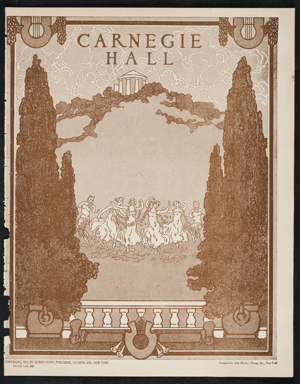 Frances Alda, Soprano, December 12, 1922, program page 1