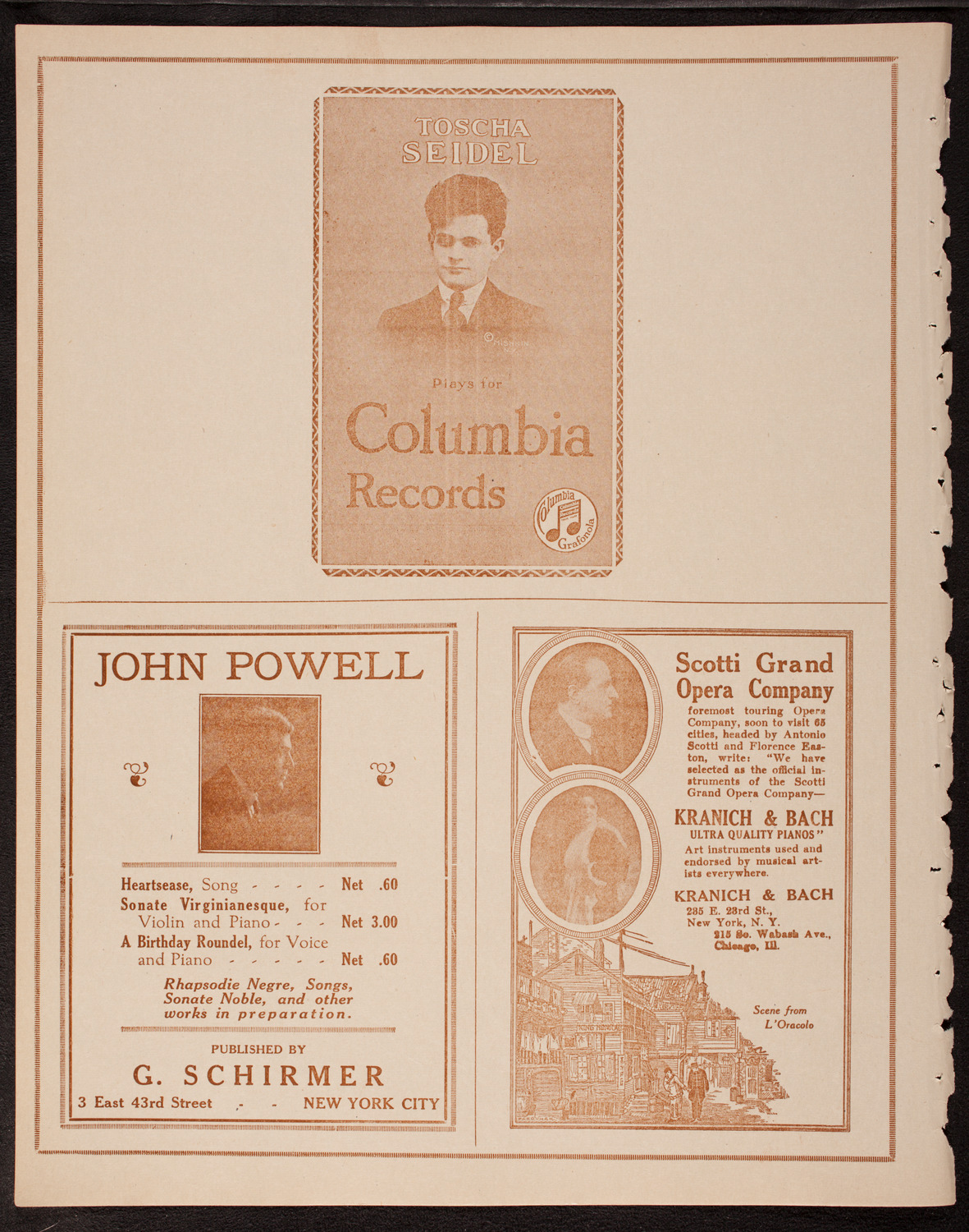 Newman Traveltalks: Alsace-Lorraine, November 16, 1919, program page 6