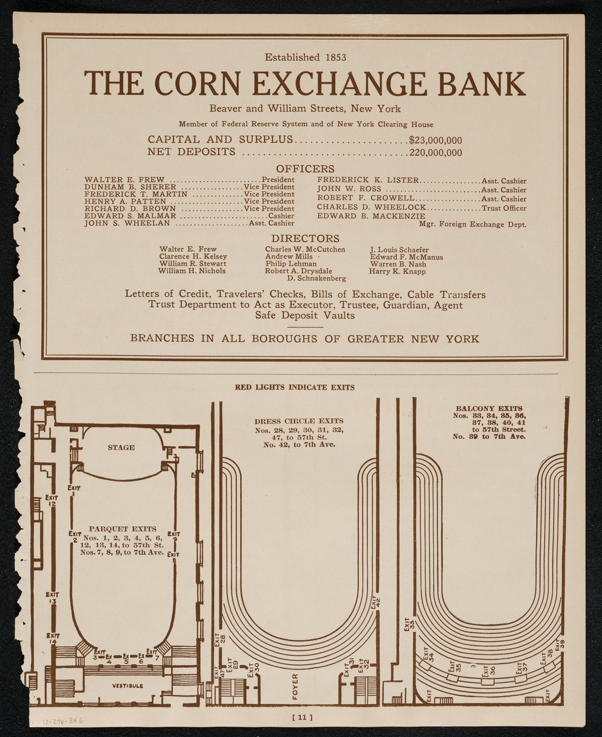 Oratorio Society of New York, December 27, 1924, program page 11