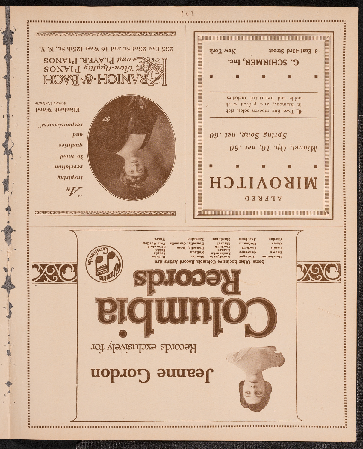 Cecelia Guider, Soprano, December 5, 1921, program page 6