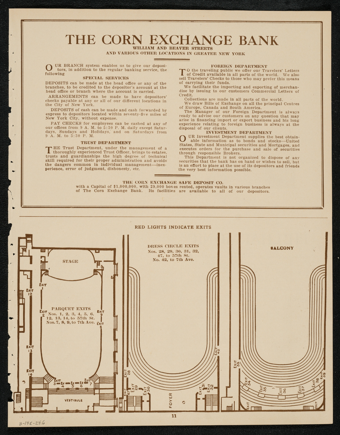 Michel Hoffman, Violin, March 14, 1924, program page 11