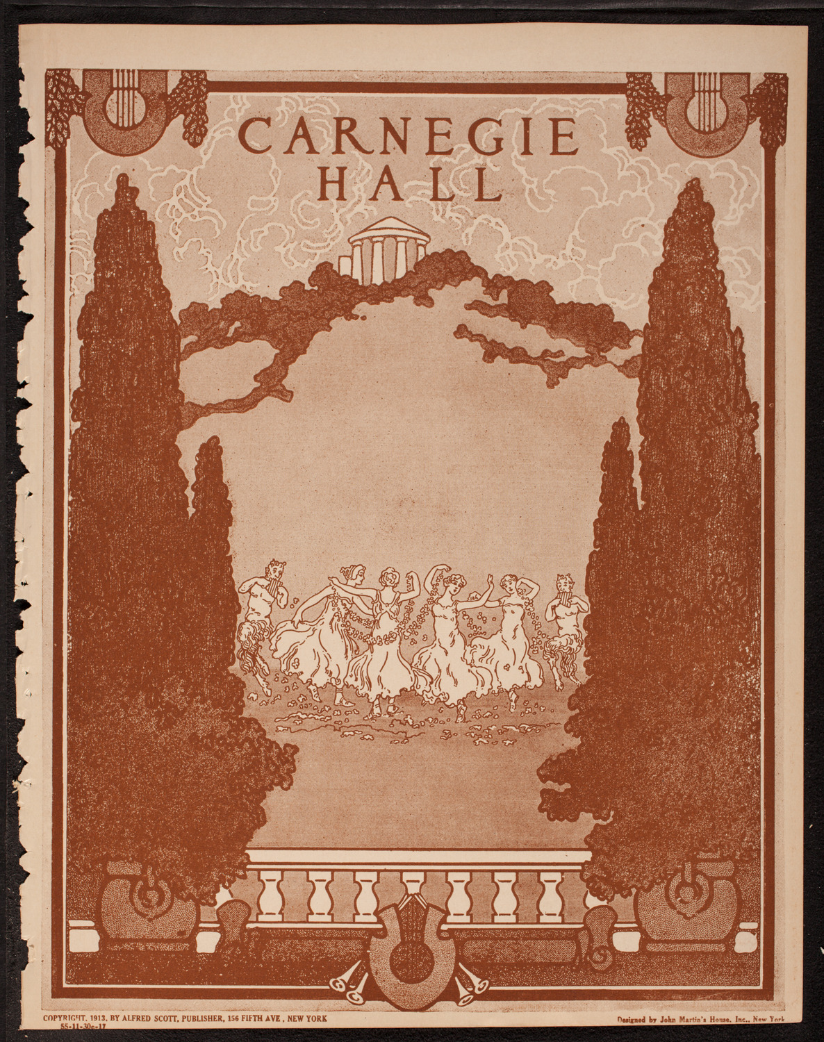 Meeting: The Humanitarian Cult, November 30, 1917, program page 1