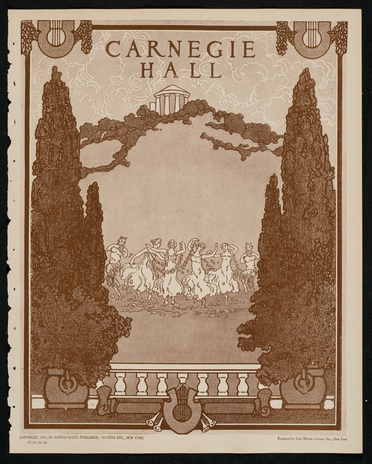 Mischa Elman, Violin, November 8, 1925, program page 1