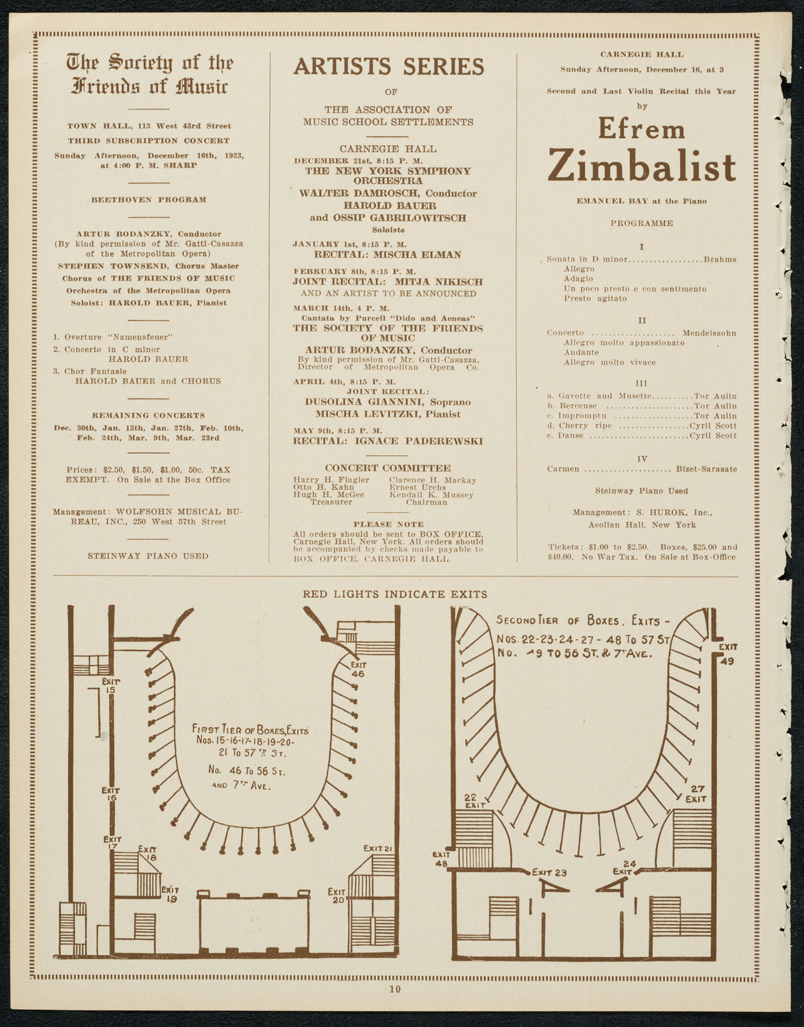 Mignon, A Motion Picture Illustration, December 11, 1923, program page 10