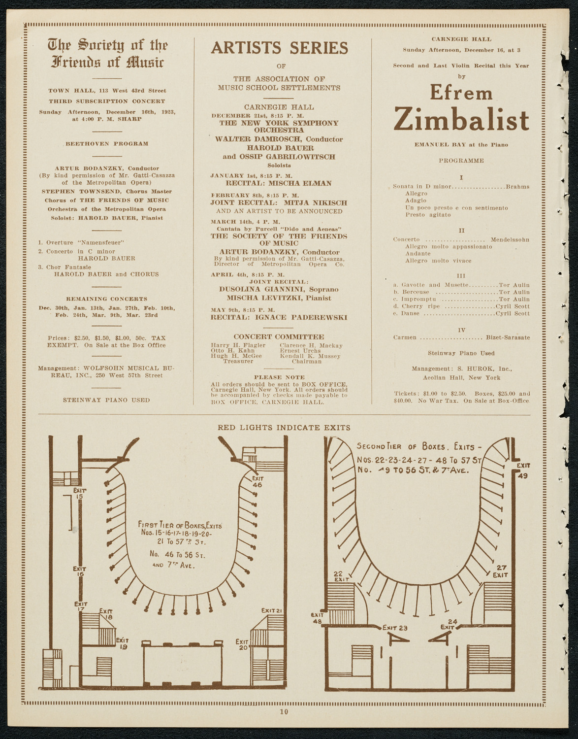 Mignon, A Motion Picture Illustration, December 11, 1923, program page 10