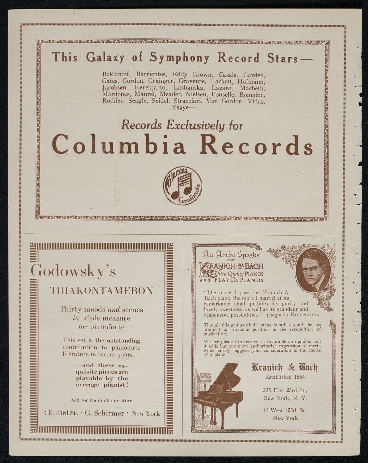 New York Banks' Glee Club, January 11, 1921, program page 6