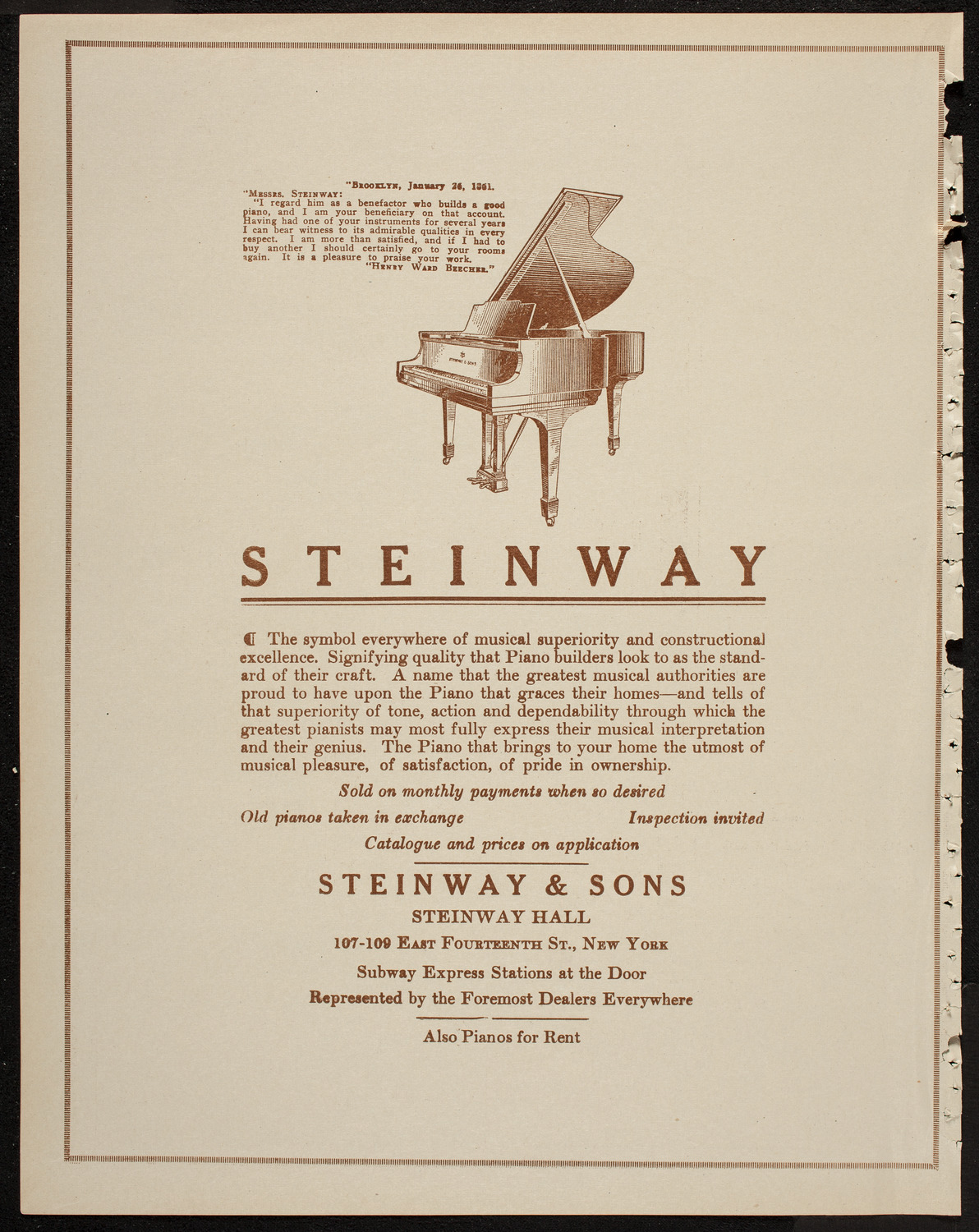 Russian Symphony Society of New York, March 27, 1920, program page 4