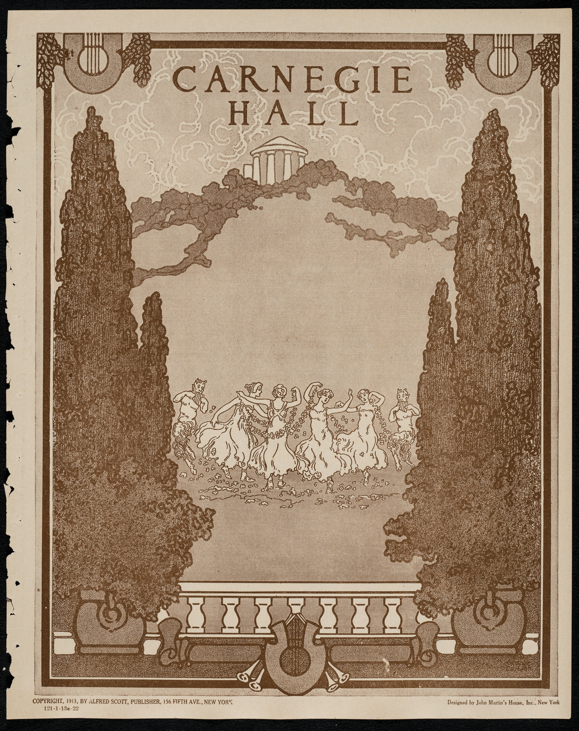 Frieda Hempel, Soprano, January 13, 1922, program page 1