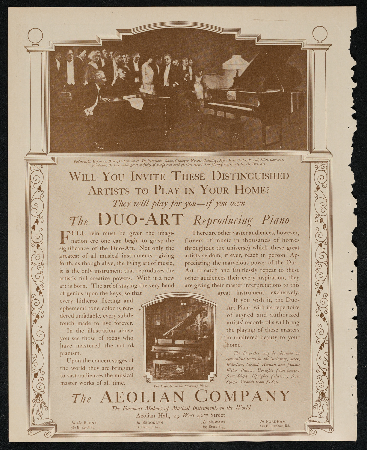 Paul Whiteman and His Orchestra, November 15, 1924, program page 2