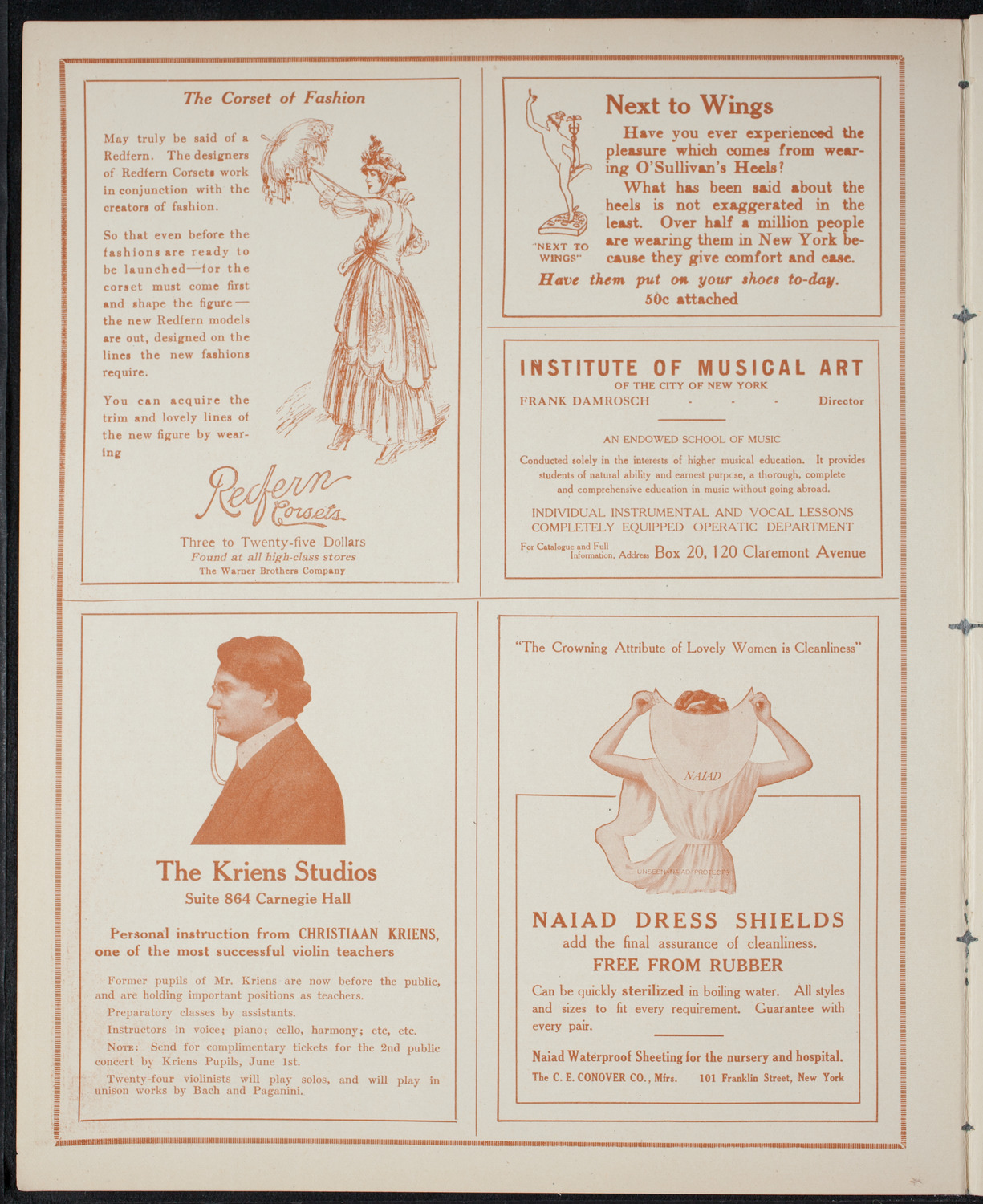 Meeting: The Humanitarian Cult, May 19, 1915, program page 2