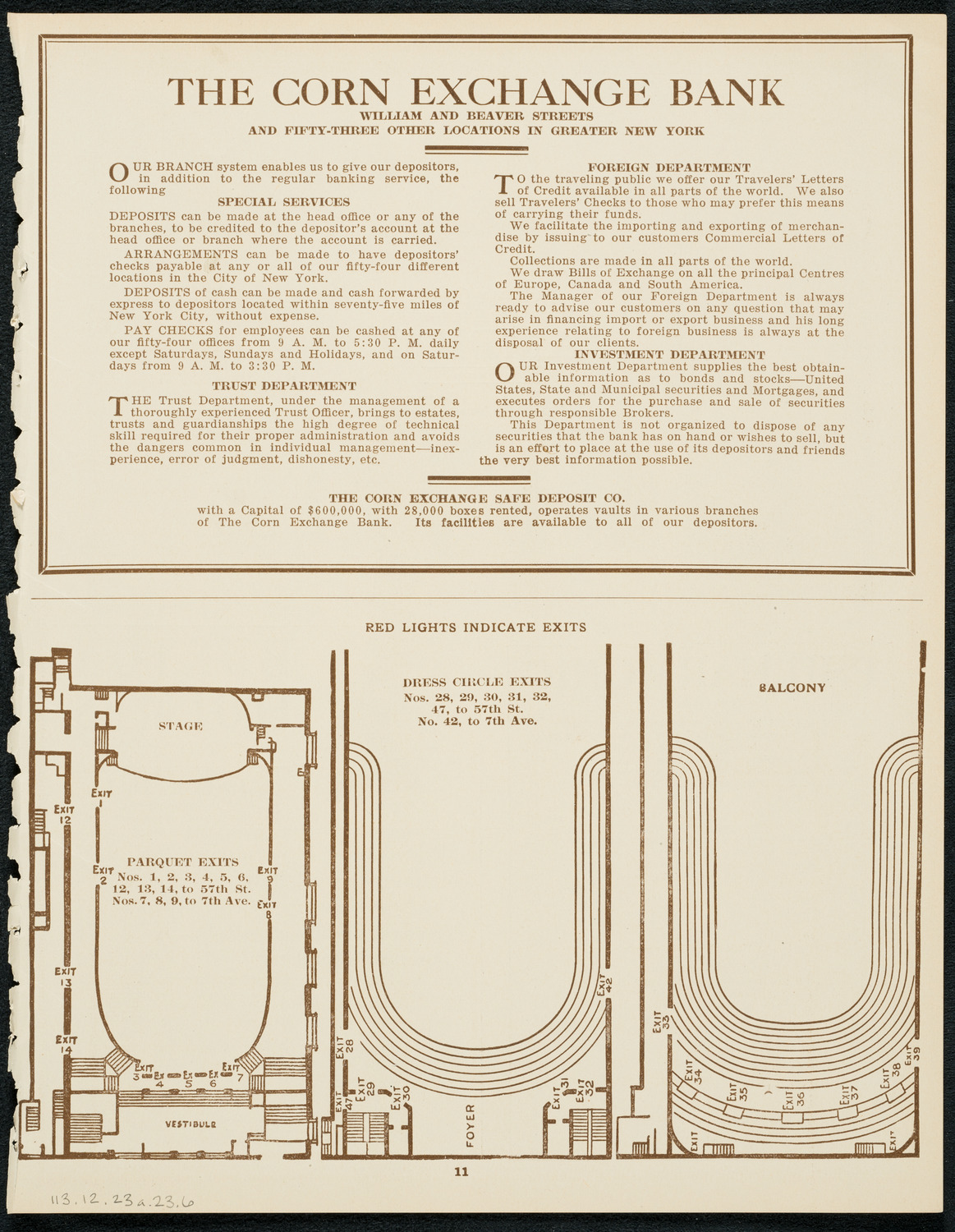 State Symphony Orchestra of New York, December 23, 1923, program page 11