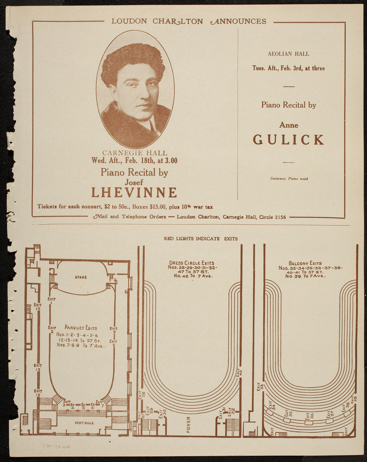 Mecca Temple Ceremonial Session, January 30, 1920, program page 11