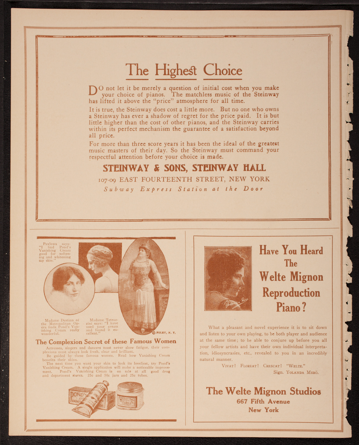 Meeting: American Rights League, March 5, 1917, program page 4