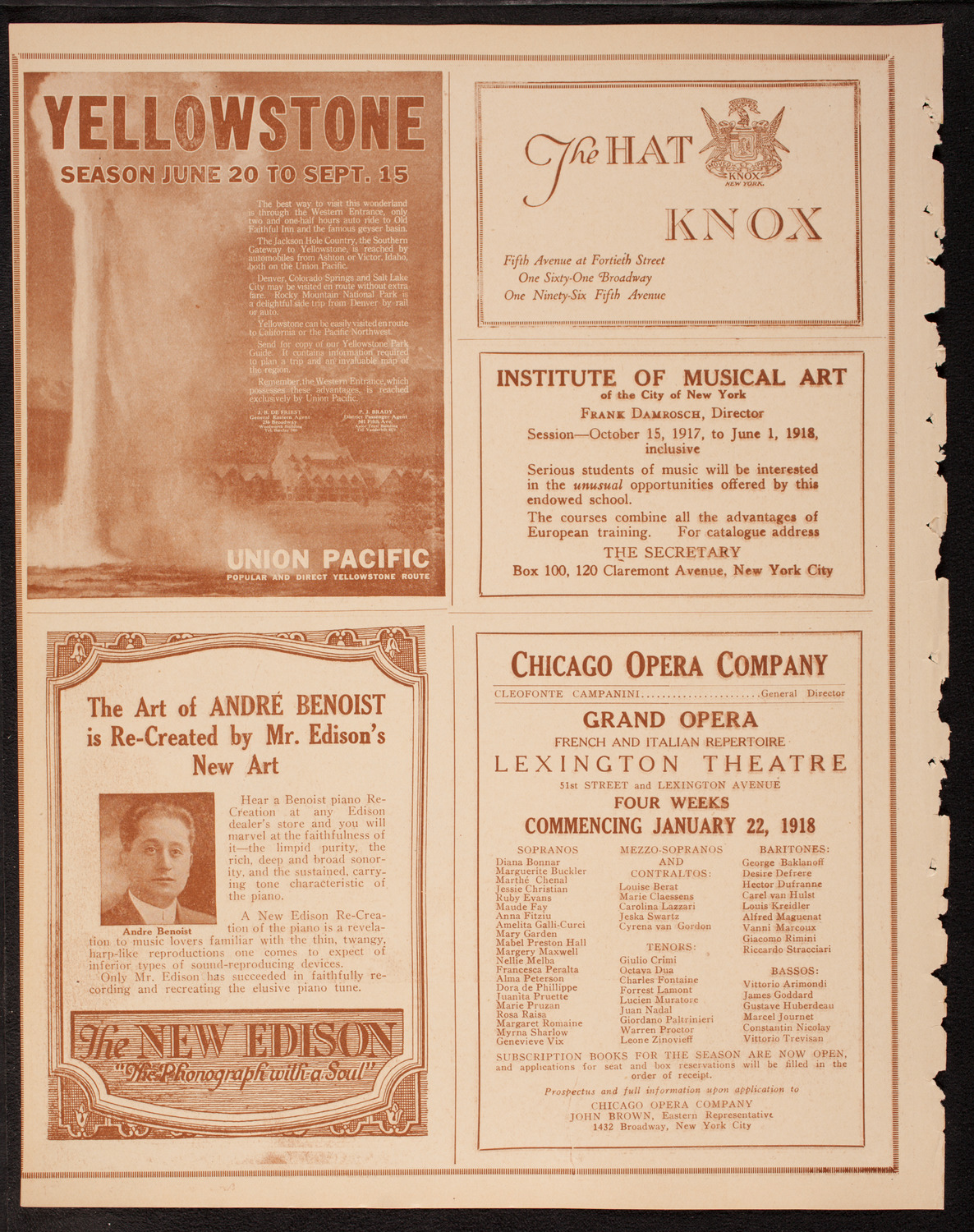 Newman Traveltalks: Our Real American -- The Indian, December 2, 1917, program page 2